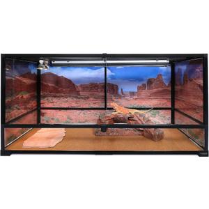 Carolina Custom Cages, 48Lx18Wx24H Tall Extra-Long Terrarium; Easy Assembly