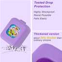 YouKnow Silicone Case for Bitzee Magicals Interactive Toy Digital Pet and Case, Protective Skin Sleeve for Bitzee Virtual Electronic Pets Accessories (Case Only) (Purple)