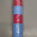 24 Pcs 90s Theme Cups 16 oz Reusable Thick Retro Disco Party Plastic Drinking Cup Rose Red and Blue Retro Music Throwback Dance Party Decorations Birthday Supplies