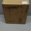 24 inch Vintage Ceramic Table Lamp with 5FT Cord - Single Farmhouse Rustic Bedside Lamp with Natural Textured Finish, Nightstand Lamps for Living Room, Bedroom, End Table Beige