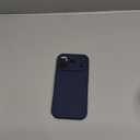 FireNova Magnetic for iPhone 17 Pro Case, Compatible with MagSafe, [Integrated Silicone Camera Control Button] [Camera Protection] Anti-Scratch Microfiber Lining Phone Case, 6.3", Navy Blue