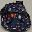 OSAM SPACE Sports Ball Backpack for Boy Basketball Football Small Backpack 12 Inche for Kids,Toddler Backpack with Chest Strap