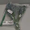 10 Pcs Baby's Breath Artificial Flowers Bulk 3 Branches Faux Baby Breath Plastic Flowers Fake Gypsophila Flower Arrangement for Crafts Fake Flowers Bouquet for Wedding Home Decor Blue Baby Breath
