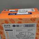 Pura Hypoallergenic Diapers, Size 1 (4-11 lbs), Monthly Pack, Totally Chlorine Free, Wetness Indicator, Suitable for Sensitive Skin, Soft Cotton Comfort, Overnight, 6 Packs of 32 (192 Baby Diapers)