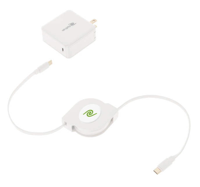 USB-C Charger Notebook | 61W Retractable Charger Cable