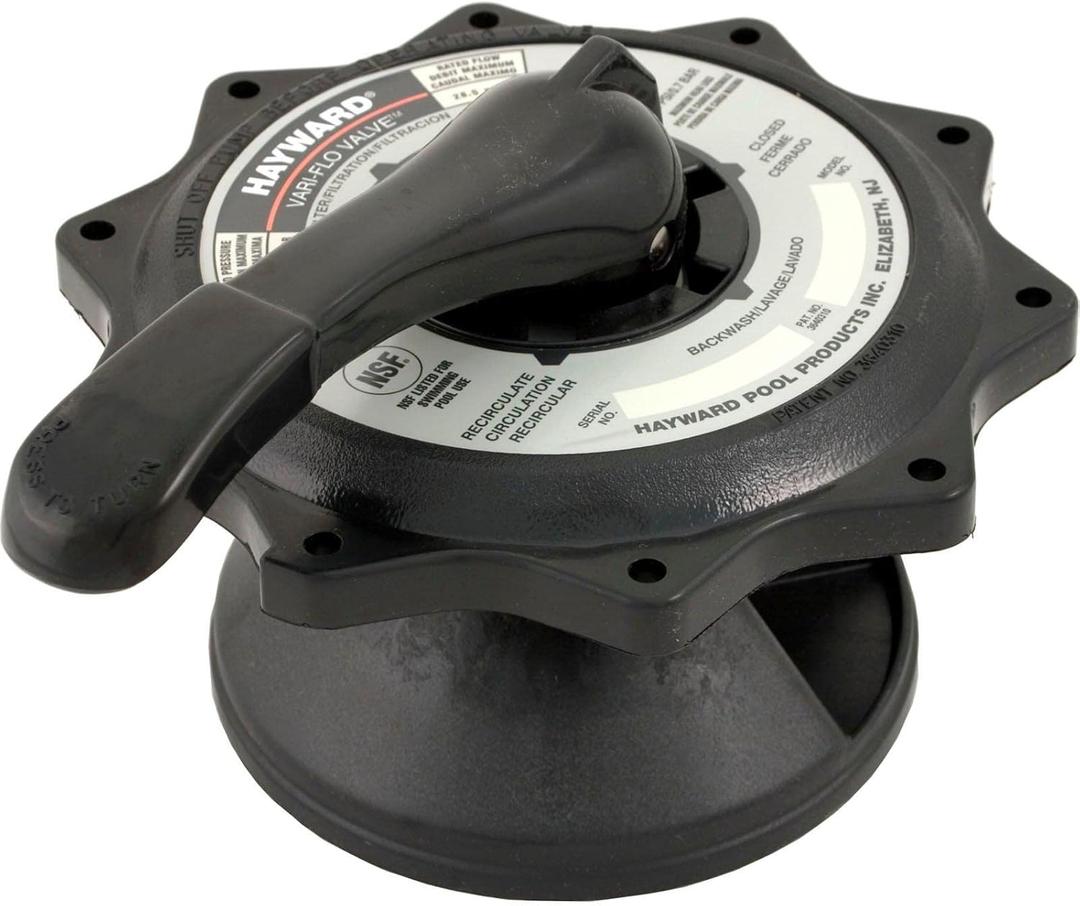SPX0715BA3 Key Cover and Handle Assembly with O-Ring, Compatible with Hayward 2-Inch Multiport Valves & Pro Series Top-Mount Sand Filters