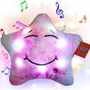 LoveHugs Musical Star Plush Sensory Light Up Newborn Autism Toys - Twinkle Twinkle Little Star Sensory Toys for Autistic Children