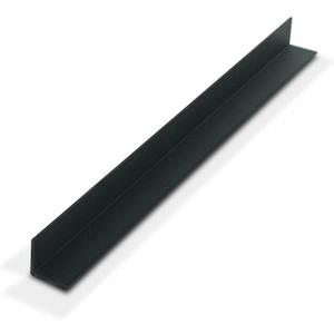 Outwater Plastics 1934-Bk Black 5/8'' X 5/8'' X 1/16'' (.0625'') Thick Styrene Plastic Even Leg Angle Moulding 36 Inch Lengths (Pack of 4)