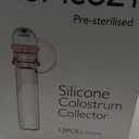 Momcozy Colostrum Collector Reusable Breast Milk Collector with Storage Case and Cotton Wipe, Portable Colostrum Container BPA Free, Multi-Use Collector 5ml-12pcs