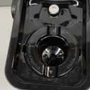 Single Serve Coffee Maker, Iced and Hot Coffee Machine for K Cup & Grounds, Compact Design, 40oz Removable Water Reservoir, 6 to 24 Oz Brew Sizes, Fits 7.3" Travel Mug, Black