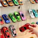 3 Layer Acrylic Wall Mount Display Case for Hot Wheels, 3-Tier Organizer Shelf Holds 27 Toy Cars, 1:64 Diecast Car Storage Organizer