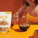 NuTrail Nut Granola Cereal, Honey Nut, No Sugar Added, Keto, Low Carb, Gluten Free, Grain Free, Healthy Breakfast 8 oz. 3 Count (EXP 04/13/26)
