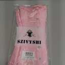 SZIVYSHI Corset Tops for Women, Bustier Shapewear Lingerie, Lace Waist Push Up Bodysuit (Large, Powder Pink)