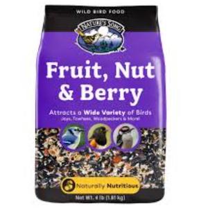 Nature's Song® Fruit Nut & Berry Wild Bird Food, 4 lb