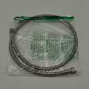 HFS(R) 3/8" Female SAE Stainless Steel Braided Hose 48" Length, w/PTFE Liner, 300PSI (48 inch)