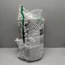 WONGS BEDDING Quilt Set Queen Size Grey, 3 Pieces Patchwork Plaid Bedspread Coverlet Set, Floral Soft Microfiber Bedding Set for All Season(96"90")