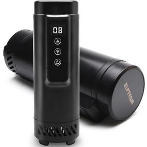 Portable Insulin Cooler with USB Charger - Diabetic Travel Medication Cooler, Car Refrigerator for Medicine Storage, Compact Cooling Organizer (Requires Continuous Power) Black