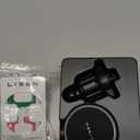 LISEN for iPhone 17 Pro Max Air Magsafe Car Mount Charger, Fast Charging 15W Air Vent Magnetic Wireless Car Charger, Vent Phone Mount for Car Wireless Charger Fits iPhone 16 15 14 13 12, Black