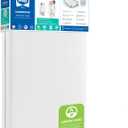 Sealy Baby DuoBreathe 2 Stage Breathable Crib Mattress, GREENGUARD Gold Certified, Made in USA, Waterproof, Premium Dual Firmness and Hypoallergenic, Toddler Bed Fit, 52x28