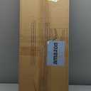 U17 Wall-Mounted Over Washer and Dryer Storage Shelves, Without Moving Washer or Dryer Laundry Room Storage Rack with Hanger Rod, 35" W x 22" D x 86.2" H, Holds 352 lbs, Black