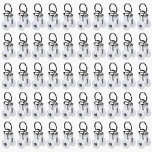ZSHINE Aluminium Alloy Heavy-duty Curtain Rail Pulleys Runners(50pcs)