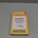 IMPRESA Jumbo Ravioli Maker & Press - Pack of 2, White 2.5-Inch - 12 XL Pasta Squares & Pasta Making Kit - Dishwasher-Safe Plastic & Manual Dough Maker