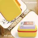 PERFCASE Storage Case for Little Tikes Books Starter Set, Portable Protective Container Case for Storytime, Books, Audio Play Characters (YELLOW)