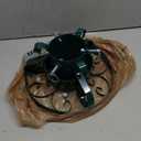 MorningRo Snowman Christmas Tree Stand with Water Reservoir 8.5ft Christmas Tree Holder Real Xmas Artificial Trunks Stand Fits Up to 1.37"-3.34'' Diameter Pine Holder Base Iron for Rustic Decoration