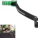 AnXin Motorcycle Gear Shifter Pedal Shift Lever Arm CNC for KX250F 2009-2020 KX250 2019-2023 KX250X 2021-2023 Dirt Bike Green