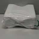 C CUSHION LAB Extra Support Orthopedic Knee Pillow for Side Sleepers - Healthy Alignment Leg Pillow for Sleeping - Hip, Pregnancy, Sciatica, & Back Pain Relief - Memory Foam Contour Wedge - Large Size