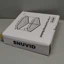 2 Tier Corner Fruit Basket for Kitchen Counter with Banana Hangers, Detachable Fruit Bowl with Wooden Handle, Metal Corner Rack for Fruit and Vegetable Storage, Kitchen Countertop Organizer