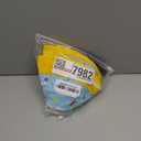 Dog Cone Collar Inflatable Donut for Large Medium Small Dogs, Soft Waterproof Dog Cone Alternative After Surgery Prevents Licking Wounds Easy Clean (Blue, M (Neck 9"-12"))