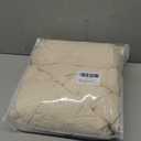 Couch Cushion Covers for Sectional Sofa L Shape Washable Separate Seat Chaise Couch Cover Stretch Sofa Slipcovers with 2 Pcs Pillowcases(3 Seater + 1 Chaise, Natural)