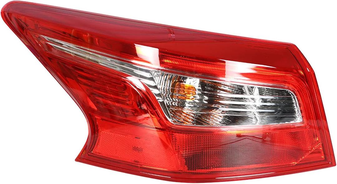 labwork Driver Side Tail Light Replacement for Nissan Sentra 2016 2017 2018 Rear Tail Light Brake Lamp Assembly NI2804108 265553YU0A LH Left Side