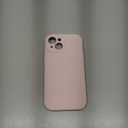 Vooii Compatible with iPhone 15 Case, Upgrade Defender Liquid Silicone, [Enhanced Camera Protection] [Soft Anti-Scratch Microfiber Lining] Shockproof Phone Case for iPhone 15 6.1 inch - Chalk Pink