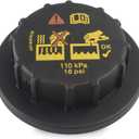 Radiator Pressure Cap, Coolant Reservoir Cap Replace RS-527, RS527, 9C3Z-8101-B, 9C3Z8101B Compatible with Ford 6.0 7.3 Powerstroke - Explorer F150 F250 F350 Mustang Taurus, Lincoln, Mercury, More