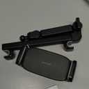 Lamicall Car Headrest Tablet Holder - [3 in 1 Extension Arm] Adjustable Tablet Car Mount for Back Seat, Gifts Road Trip Essentials for Kids, for 4.7-11" Device Like iPad Pro, Air, Mini, Galaxy, Fire (Black)