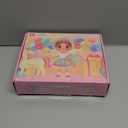 Princess Dress Up for Girls, Unicorn Light up Princess Cape Princess Dress Costume Crown Gift for Girls 3 4 5 6