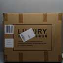 FREESOO Black Beige Car Seat Covers Full Set - Faux Nappa Leather Seat Covers for Cars, Luxury Breathable Waterproof Front Seats with Lumbar Support and Back Seat Cover, Fit for Sedans SUVs Pick-ups