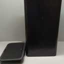 EKO Nova Sensor Trash Can, 21 Gallon/80 Liter Stainless Steel Rectangular Touchless Motion Sensor Trash Can, Matte Black