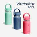 Hydro Flask Micro Bottle - Insulated Mini Leak Proof Flask for Purse or Pocket in 6.7 Oz Birch Gray