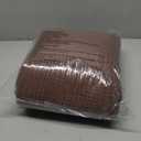 100% Cotton Muslin Blanket Large 50"x 70", Breathable and Lightweight Cotton Throw Blanket for Bed and Couch, Soft Cooling Summer Gauze Blanket for Adults All Season, Linen Brown, (Tan)