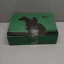 IUV Cowboy Boots For Women Pointy Toe Women's Western Boots Cowgirl Boots Mid Calf Boots (6 Wide, Black)