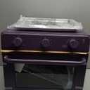 bella Air Fry Toaster Oven, 7 Preset Cooking Options, Dishwasher-Safe EverGood Coated Trays Included, 60-Minute Auto Shutoff w Audible Timer, Power Indicator Light, 1700 Watt, Plum