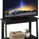 Furinno Beginning TV Stand, Espresso, For 36" Tv, 2-tier