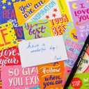 2 x Youngever 300 Pack Motivational Quote Cards, 100 Unique Inspirational Designs Cards, Business Card Sized Encouragement Cards, Gifts for Employees, Thinking of You Gifts, Appreciation Cards, 5 cm x 9 cm