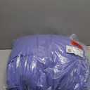 Amazon Essentials Womens Cropped Full-Zip Puffer Jacket (Quilted Matte or Sherpa Fleece) (Small, Purple Blue)