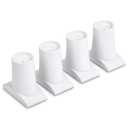 Wall Nanny Extender - 6 Inch Baby Gate Extension Guard (3 Inches per Side) Extends Pressure Mounted Gates + Protects Walls + Stabilizes Gate - for Child, Pet & Dog Gates - Protector Works on Stairs (White)