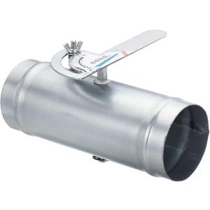 PATIKIL 3" HVAC Duct Manual Volume Damper, Metal Adjustment Airflow Ducting Backdraft Damper Control for Air Ventilation System