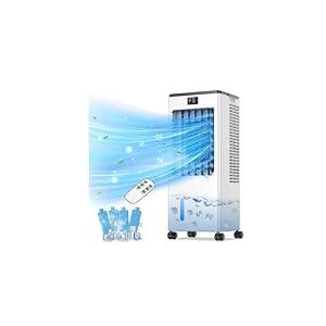 Portable Air Conditioners, Evaporative Air Cooler with Remote & LED Display, 120° Oscillation, 12H Timer, 3 Speeds & 4 Modes, 60W Energy-Efficient, Windowless Swamp Cooler for Bedroom Office Garage